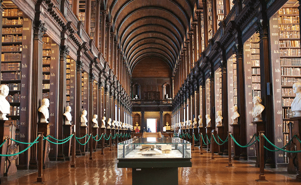 dublino long room trinity college