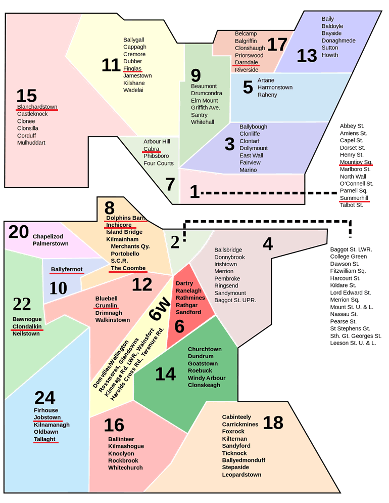 quartieri pericolosi di dublino