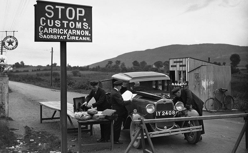 irlanda del nord vecchia frontiera